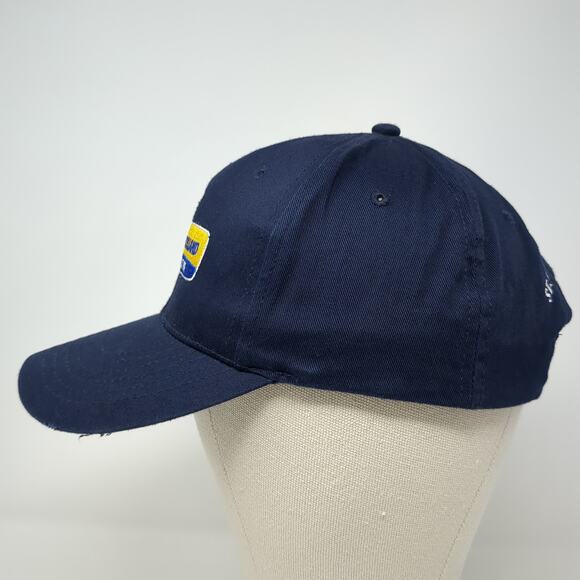 New Holland Agriculture Snapback Hat Blue One Size Solid Embroidered - Picture 3 of 9